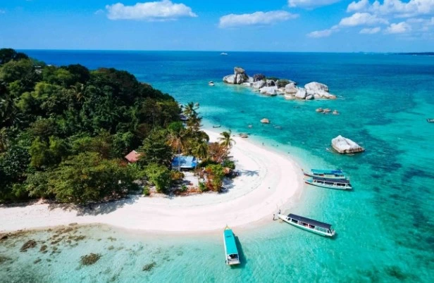hopping island belitung